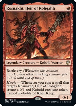 Rosnakht Heir of Rohgahh (25) [DMC] - MTG Single