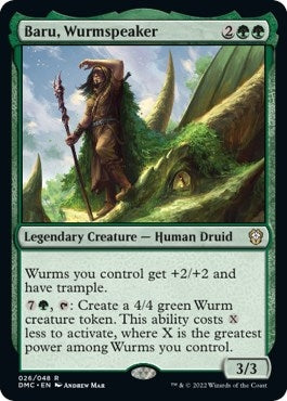 Baru Wurmspeaker (26) [DMC] - MTG Single