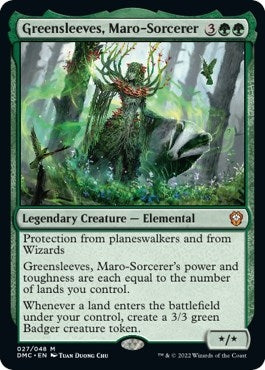 Greensleeves Maro-Sorcerer (27) [DMC] - MTG Single