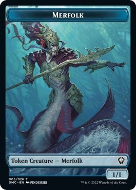 Merfolk Token (0) [DMC] - MTG Single