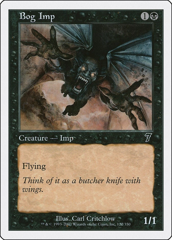 Bog Imp (122) [7ED] - MTG Single