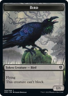 Bird Token (006) (0) [DMU] - MTG Single