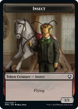 Insect Token (0) [DMC] - MTG Single