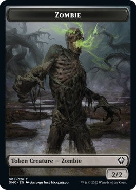 Zombie Token (0) [DMC] - MTG Single