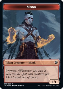 Monk Token (0) [DMU] - MTG Single