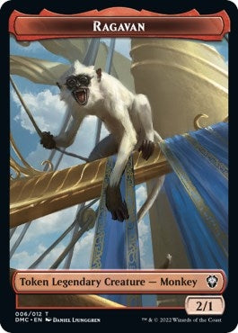 Ragavan // Treasure Double-sided Token (0) [DMC] - MTG Single