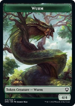 Wurm Token (0) [DMC] - MTG Single