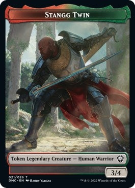 Stangg Twin Token (0) [DMC] - MTG Single