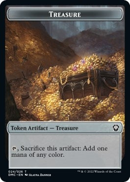 Treasure Token (0) [DMC] - MTG Single