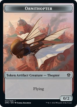 Ornithopter Token (0) [DMU] - MTG Single