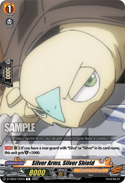 Silver Arms Silver Shield (3124) [D-TB03] - Cardfight Vanguard Single