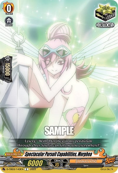 Spectacular Pursuit Capabilities Morphea (3143) [D-TB03] - Cardfight Vanguard Single