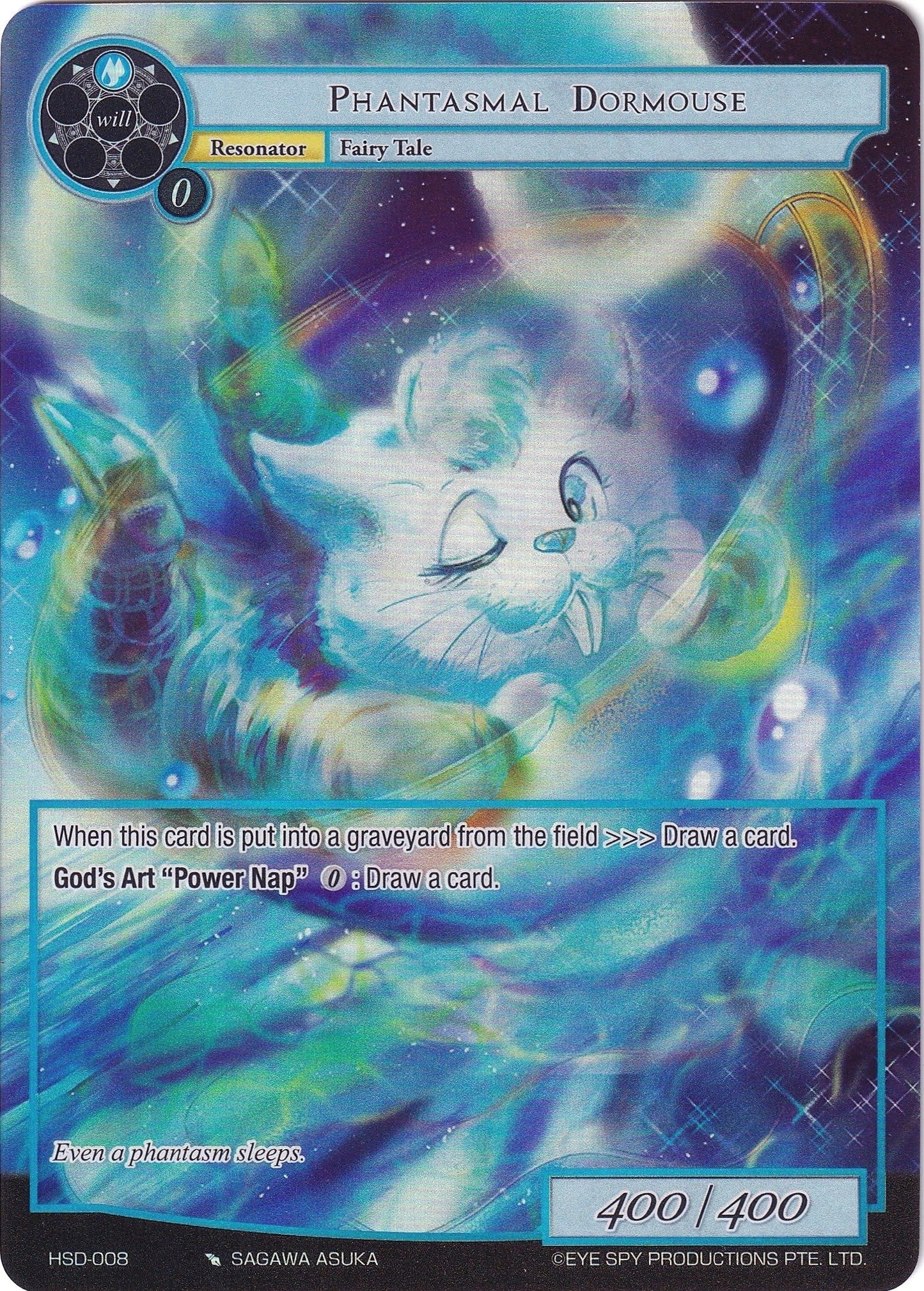Phantasmal Dormouse (Full Art) (8) [HSD] - Force of Will Single