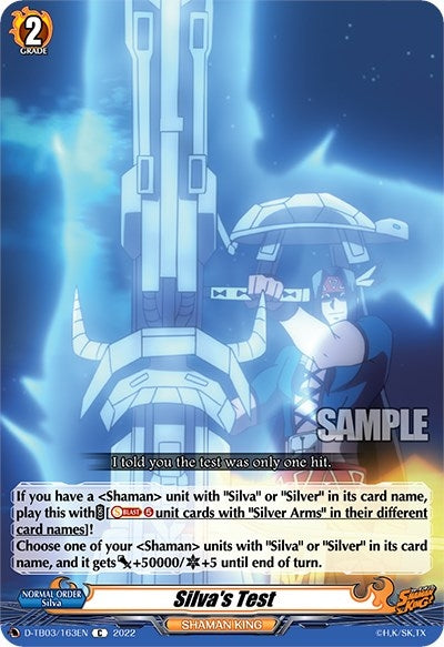 Silva’s Test (3163) [D-TB03] - Cardfight Vanguard Single