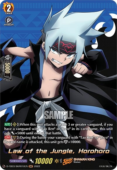 Law of the Jungle Horohoro (SKR) (3010) [D-TB03] - Cardfight Vanguard Single