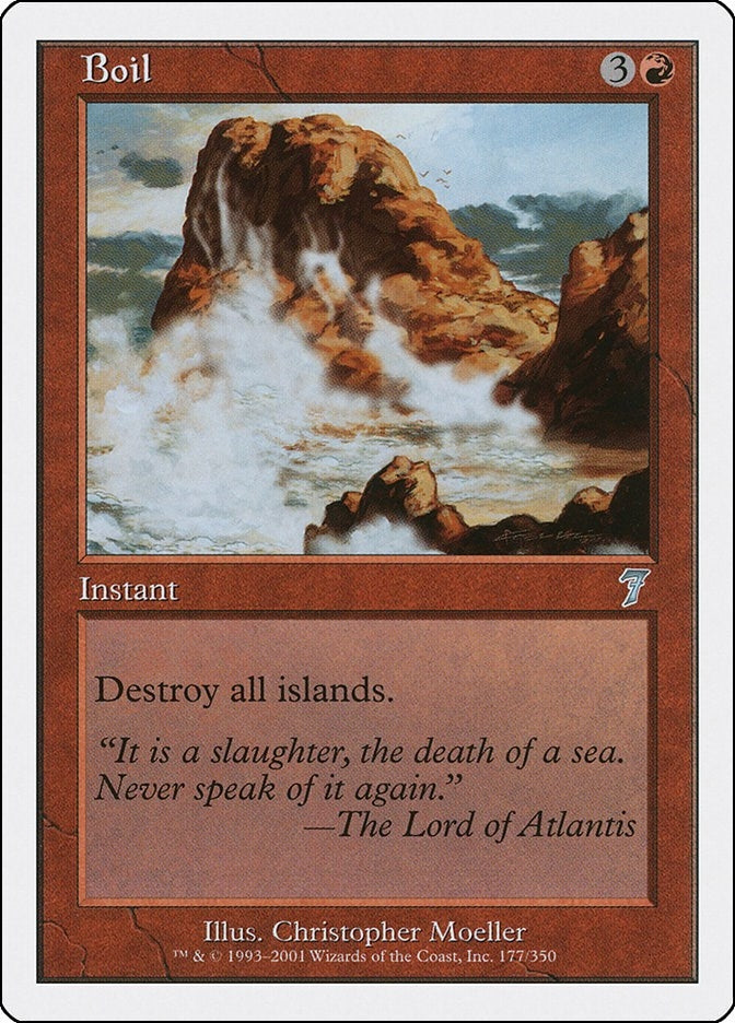 Boil (177) [7ED] - MTG Single