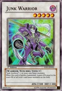 Junk Warrior (UR) (5) (5DS1) - YuGiOh Single
