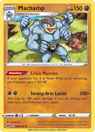 Image for Machamp (088/196) (SWSH11: Lost Origin) - Pokemon