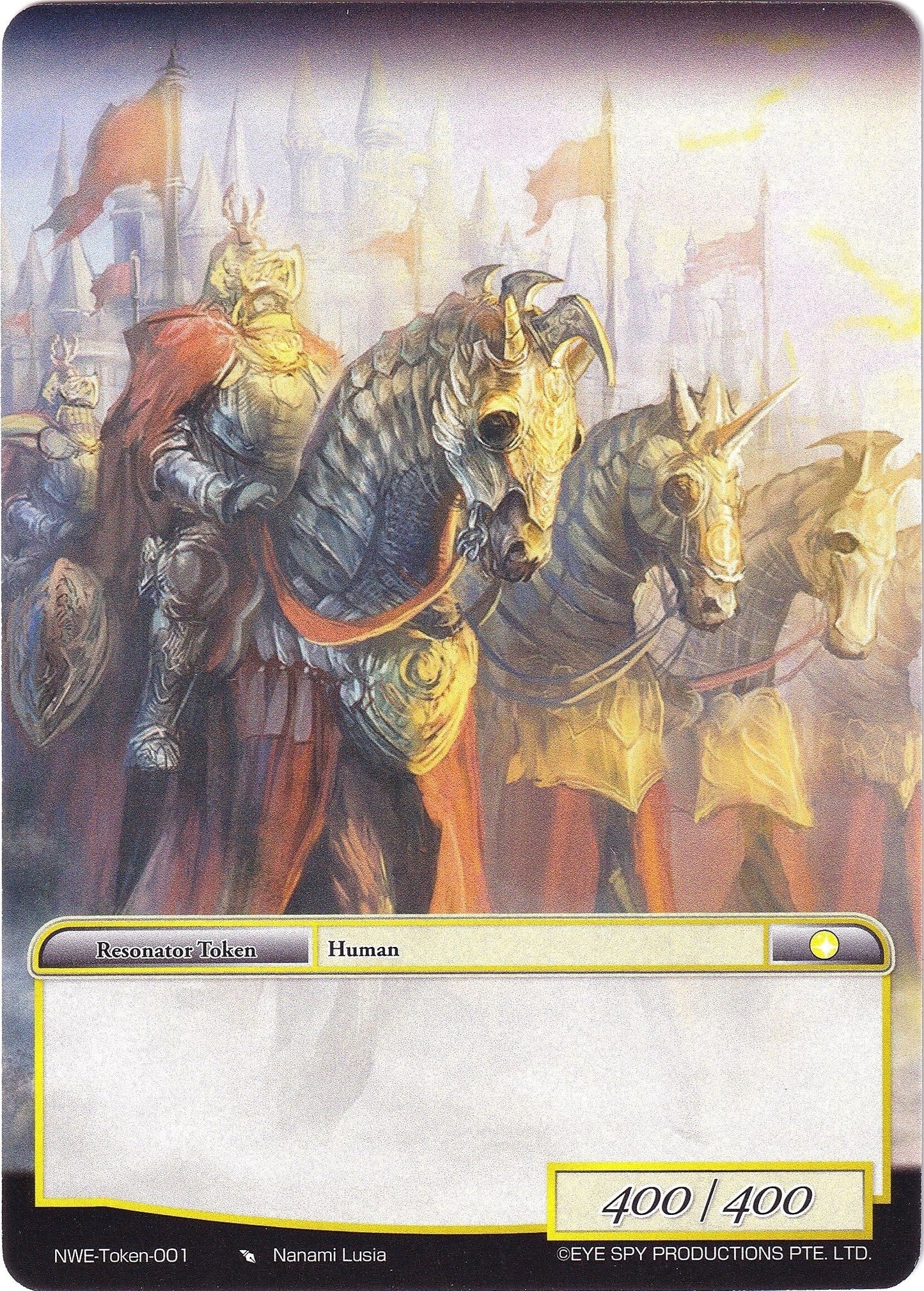 Human Token (0) [NWE] - Force of Will Single
