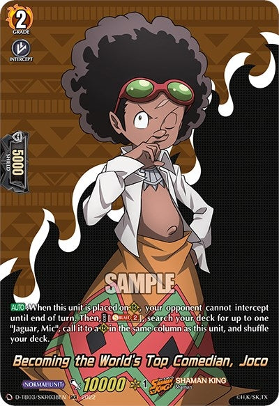 Becoming the World’s Top Comedian Joco (SKR) (3038) [D-TB03] - Cardfight Vanguard Single