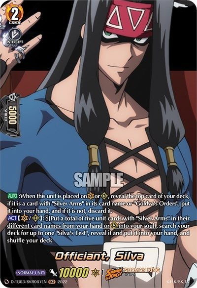 Officiant Silva (SKR) (3067) [D-TB03] - Cardfight Vanguard Single