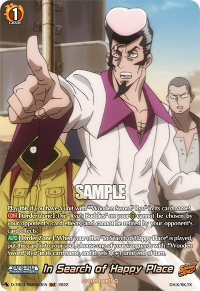 In Search of Happy Place (SKR) (3083) [D-TB03] - Cardfight Vanguard Single