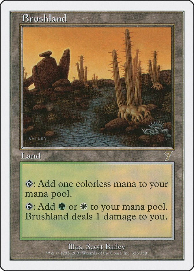 Brushland (326) [7ED] - MTG Single