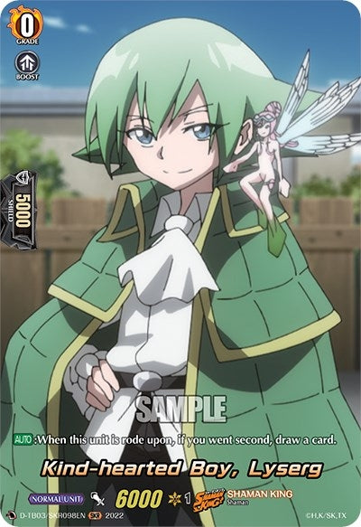 Kind-hearted Boy Lyserg (SKR) (3098) [D-TB03] - Cardfight Vanguard Single