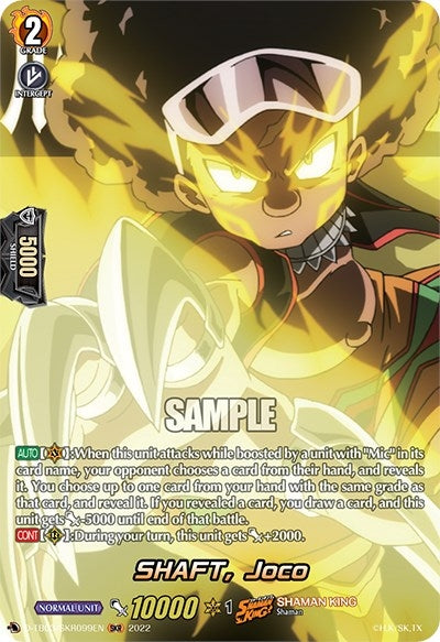 SHAFT Joco (SKR) (3099) [D-TB03] - Cardfight Vanguard Single