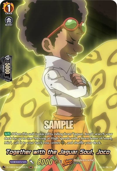 Together with the Jaguar Soul Joco (SKR) (3100) [D-TB03] - Cardfight Vanguard Single
