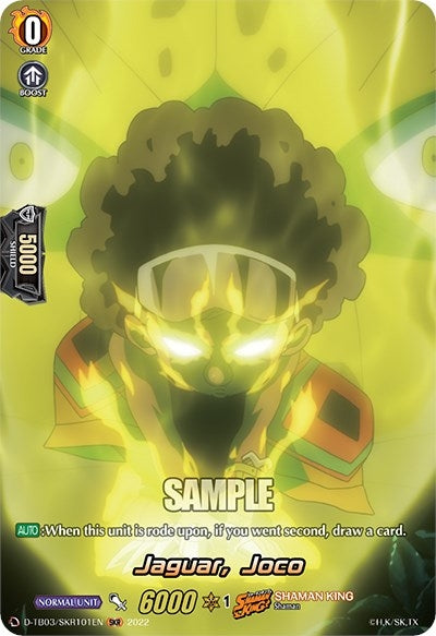 Jaguar Joco (SKR) (3101) [D-TB03] - Cardfight Vanguard Single