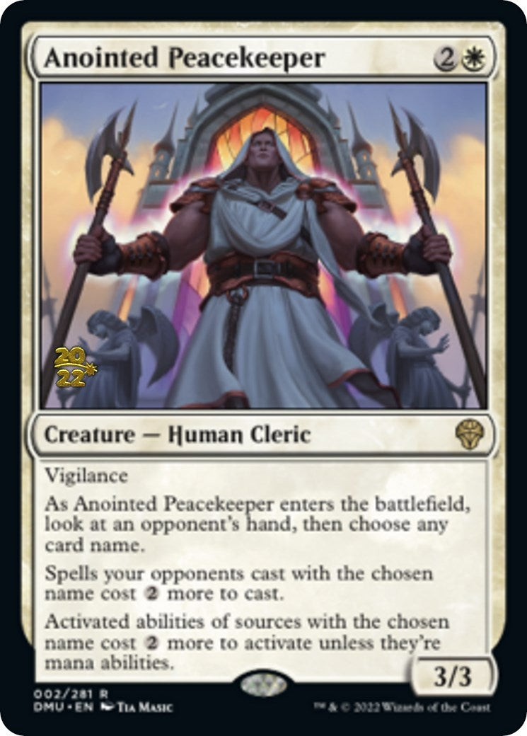 Anointed Peacekeeper (2) [PRE] - MTG Single