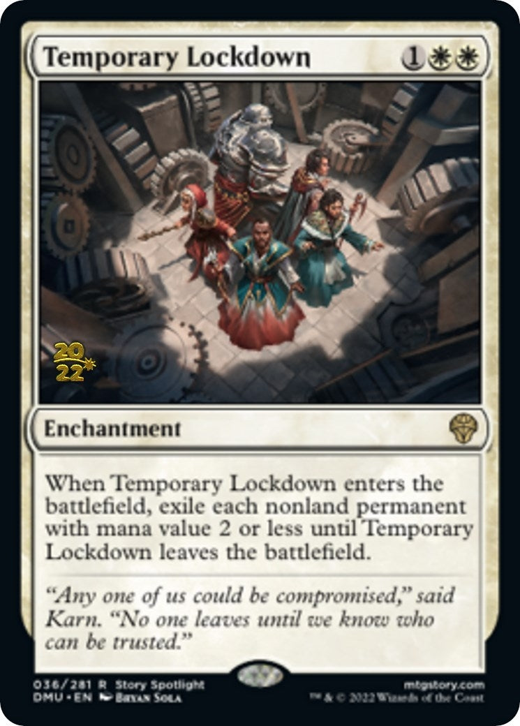 Temporary Lockdown (36) [PRE] - MTG Single