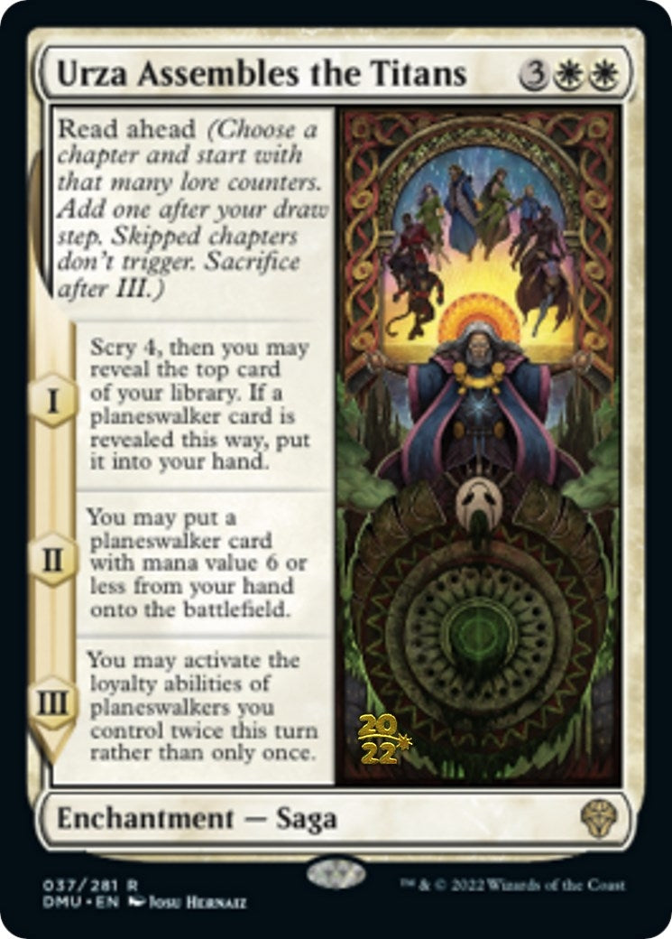 Urza Assembles the Titans (37) [PRE] - MTG Single