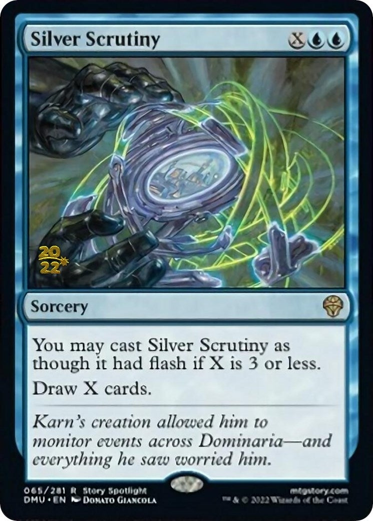Silver Scrutiny (65) [PRE] - MTG Single
