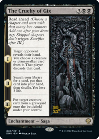 The Cruelty of Gix (87) [PRE] - MTG Single