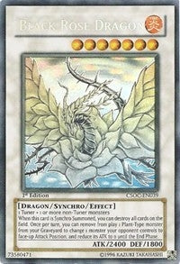Black Rose Dragon (Ghost Rare) (39) (CSOC) - YuGiOh Single