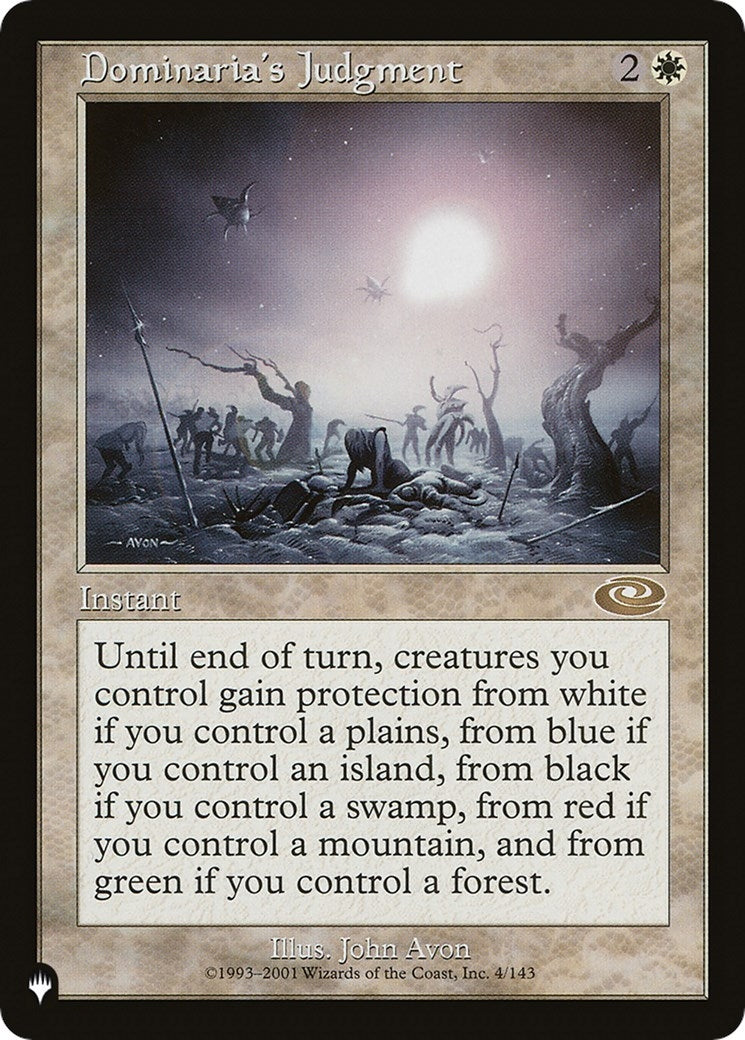 Dominaria’s Judgment (4) [LIST] - MTG Single