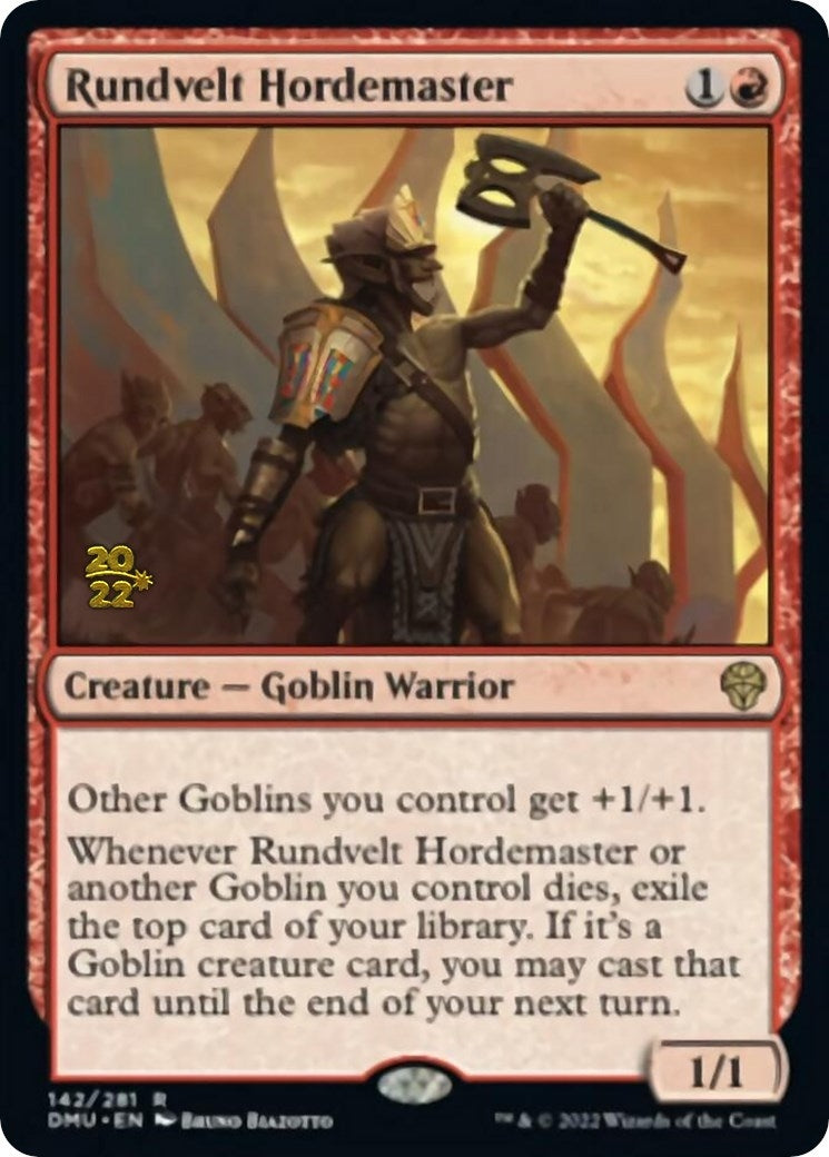 Rundvelt Hordemaster (142) [PRE] - MTG Single