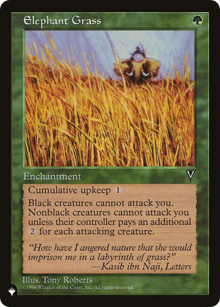Elephant Grass [LIST] - MTG Single