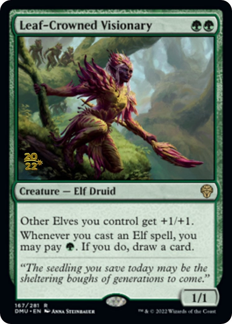 Leaf-Crowned Visionary (167) [PRE] - MTG Single