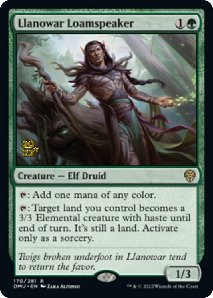 Llanowar Loamspeaker (170) [PRE] - MTG Single