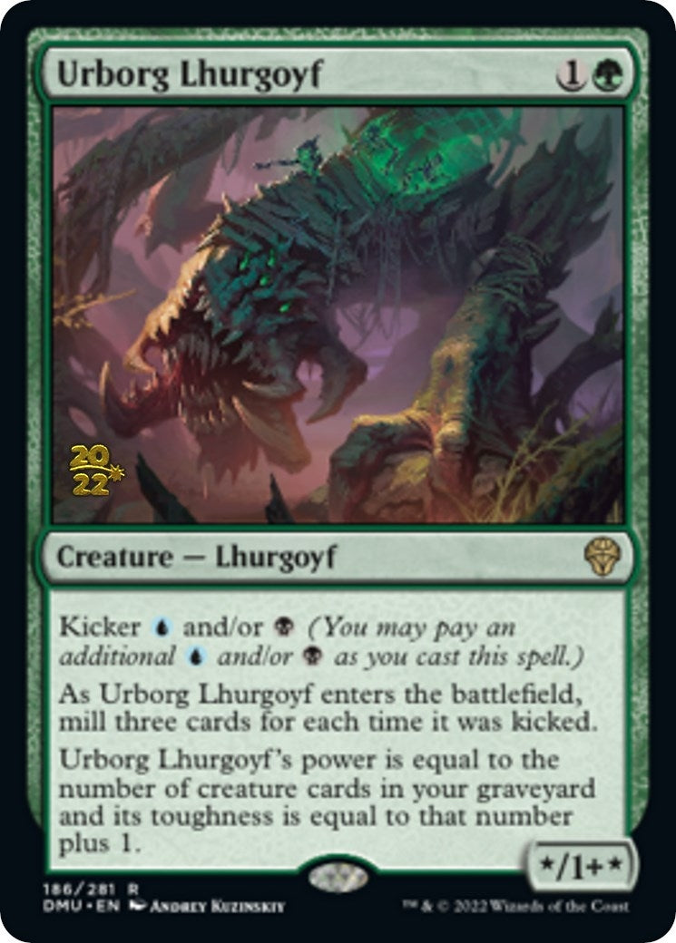 Urborg Lhurgoyf (186) [PRE] - MTG Single