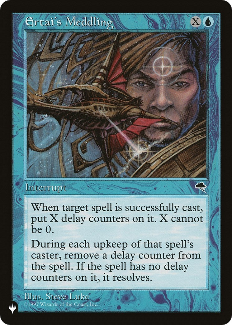 Ertai’s Meddling [LIST] - MTG Single
