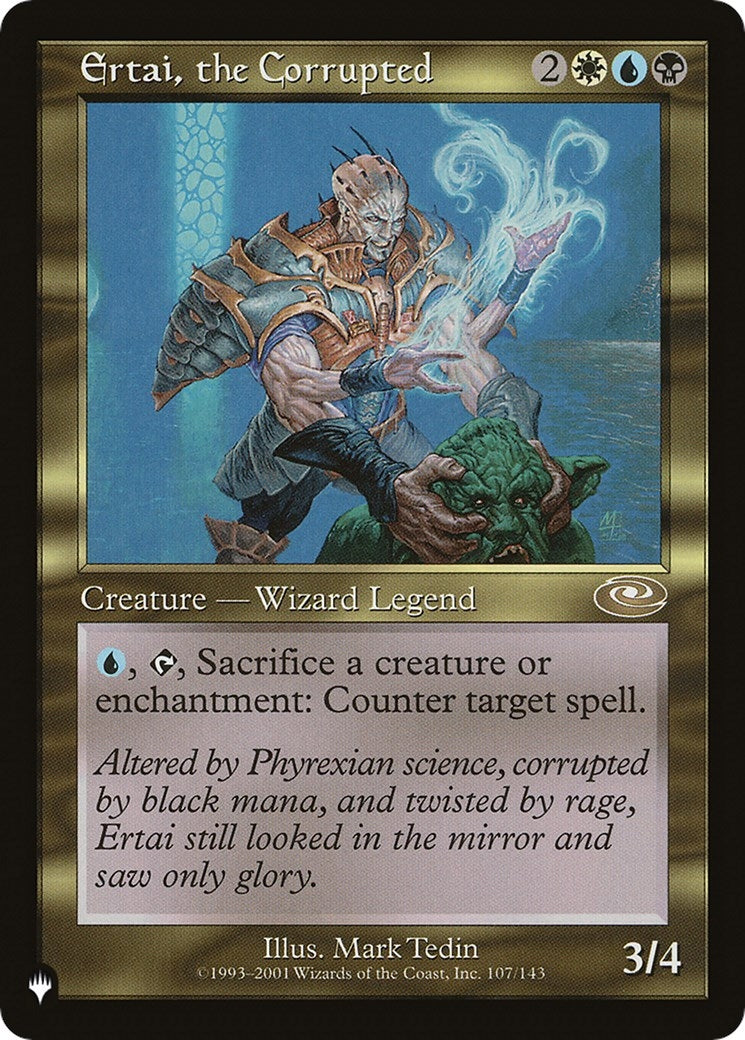 Ertai the Corrupted (107) [LIST] - MTG Single
