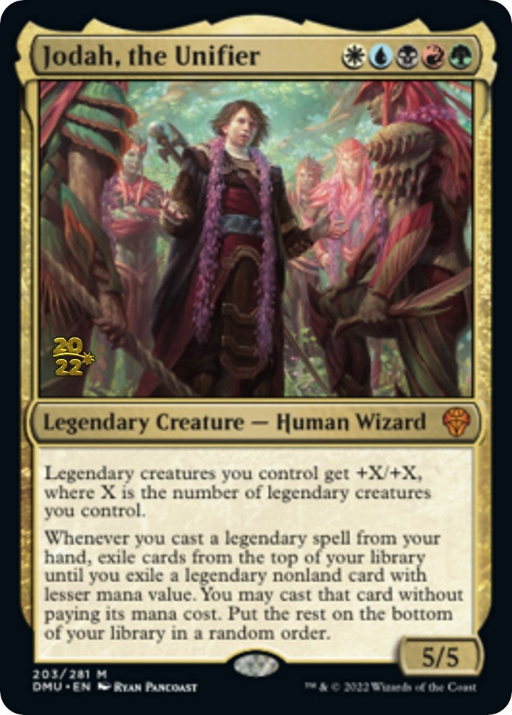 Jodah the Unifier (203) [PRE] - MTG Single