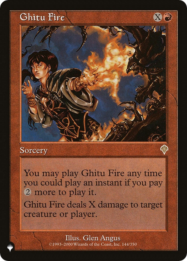 Ghitu Fire (144) [LIST] - MTG Single