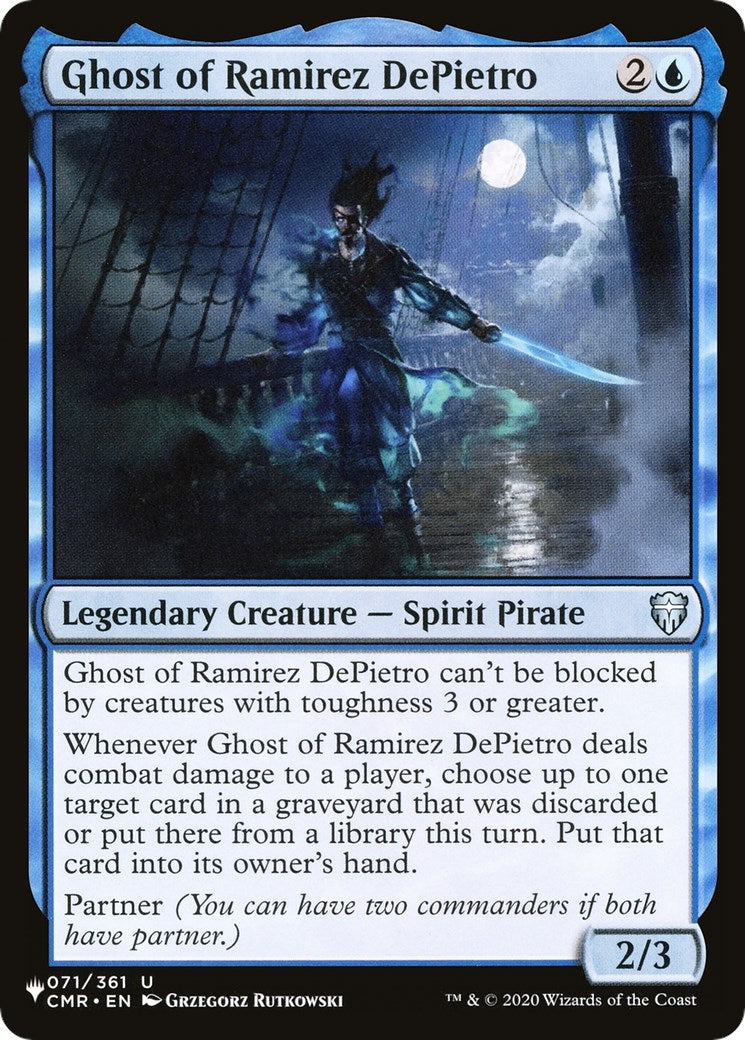 Ghost of Ramirez DePietro (71) [LIST] - MTG Single