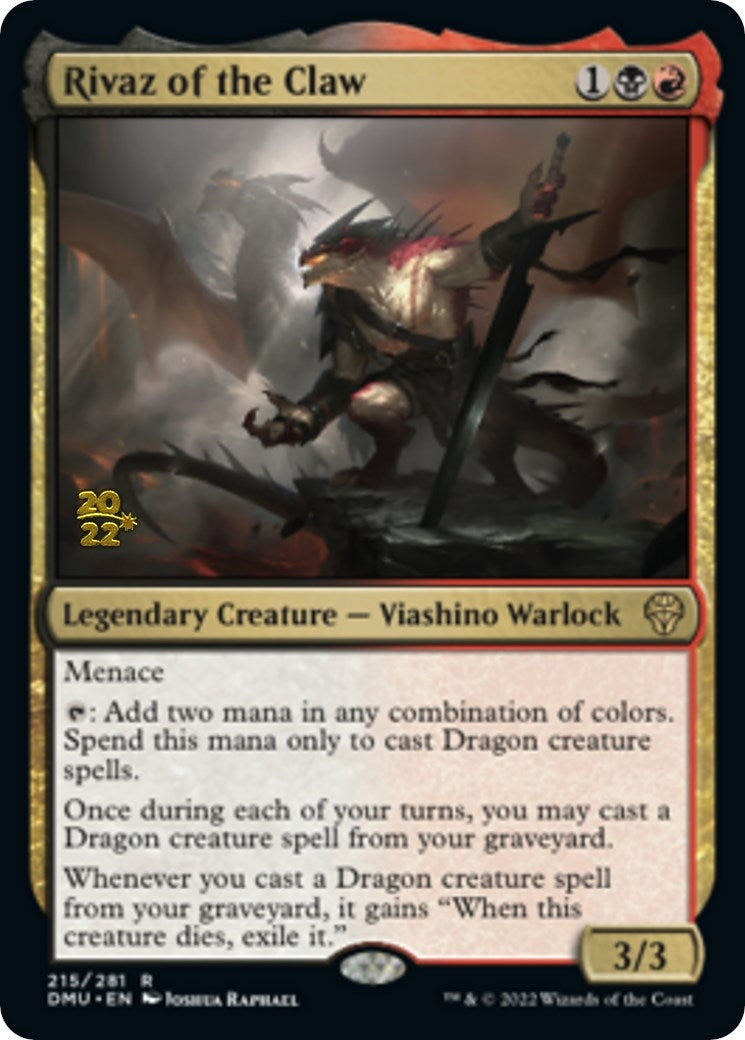 Rivaz of the Claw (215) [PRE] - MTG Single
