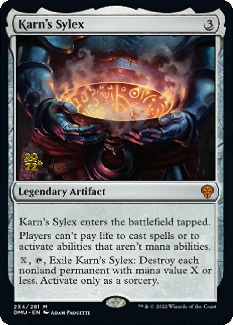 Karn’s Sylex (234) [PRE] - MTG Single